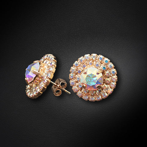 Серьги "Andrea (Aurore Boreale)" с кристаллами Swarovski™